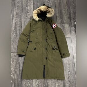 Canada Goose Black and Olive Jacket